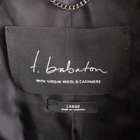 Aritzia Babaton Bromley Double Breasted Wool/Cashmere Coat - Picture 3 of 9